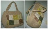 Bolsa Quadrados Pregueados