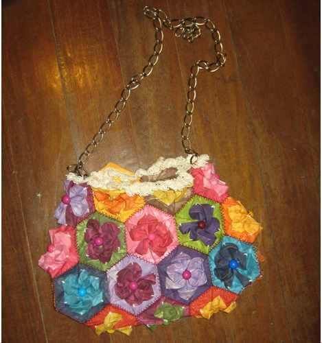 Bolsa Hexagonal de Flores