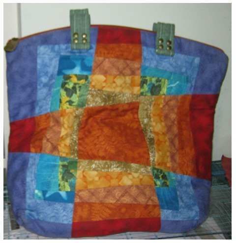 Bolsa Amarelinha ( Patchwork )